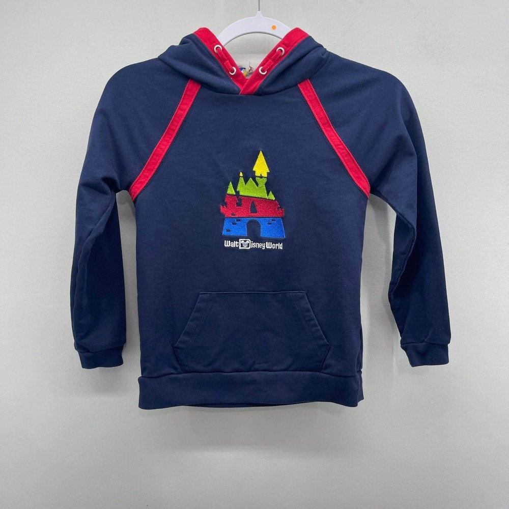 Disney Parks Hooded Sweatshirt Youth Medium Walt Disney World Hindsight 2020